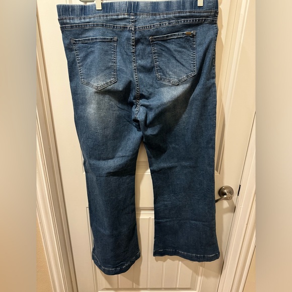 Chic Soul, 3xl pull on Jean. Wide leg. Worn once. - Picture 2 of 2